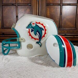 Vintage Miami Dolphins Multi-Purpose Helmet Bowl with Lid